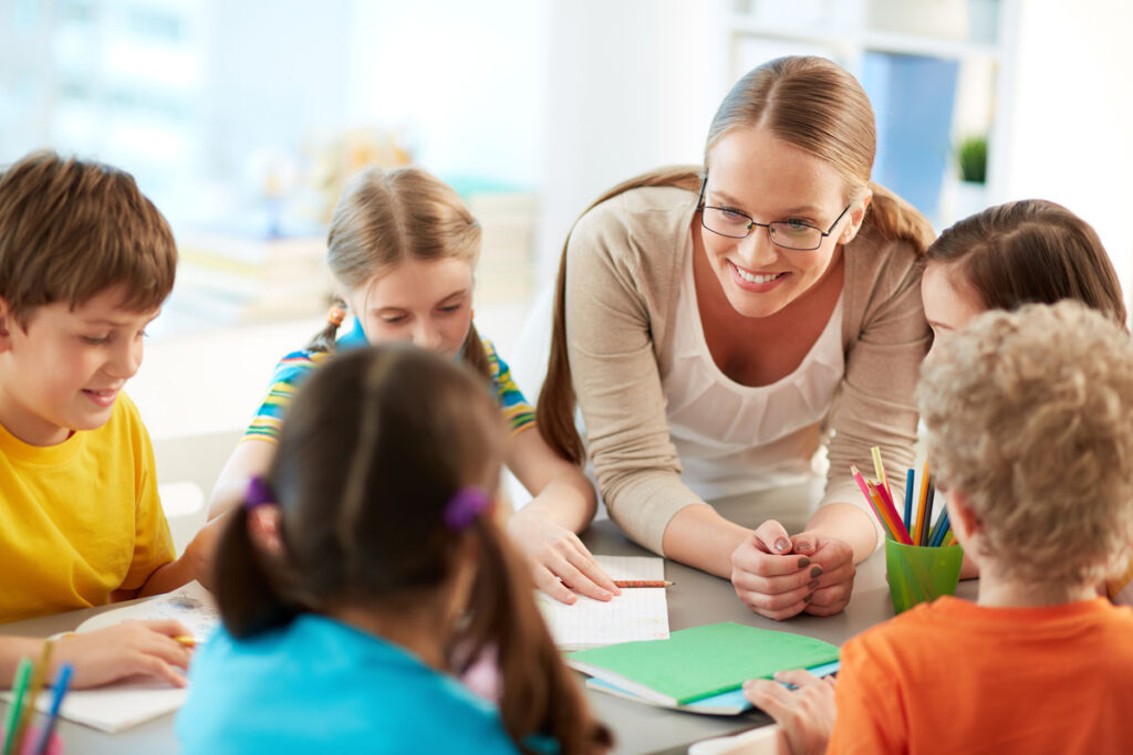 Nachmittagsbetreuung von Grundschulkindern